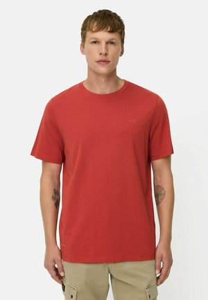 camel active, FLEXXXACTIVE© T-SHIRT MIT 4-WEGE-STRETCH - T-shirts basic - terra red