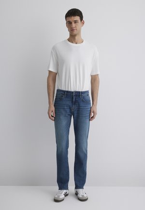JAKE - Slim fit jeans - forest green comfort
