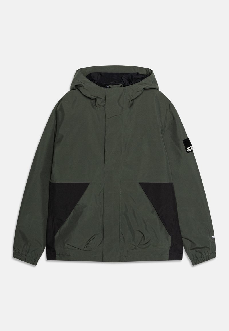 Jack Wolfskin - Waterproof jacket - slate green, Enlarge