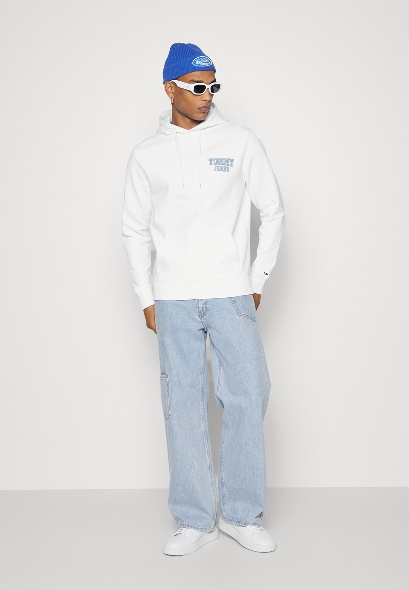 Tommy Jeans ENTRY GRAPHIC HOODIE - Hoodie - white - Zalando.de