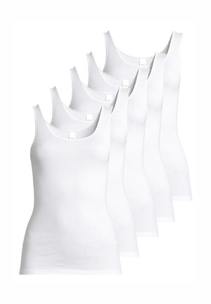 5ER PACK NATASCHA - Unterhemd/-shirt - weiß