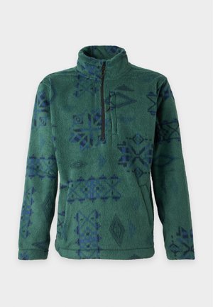 Billabong, BOUNDARY MOCK NECK - Fleece trui - smoke pine