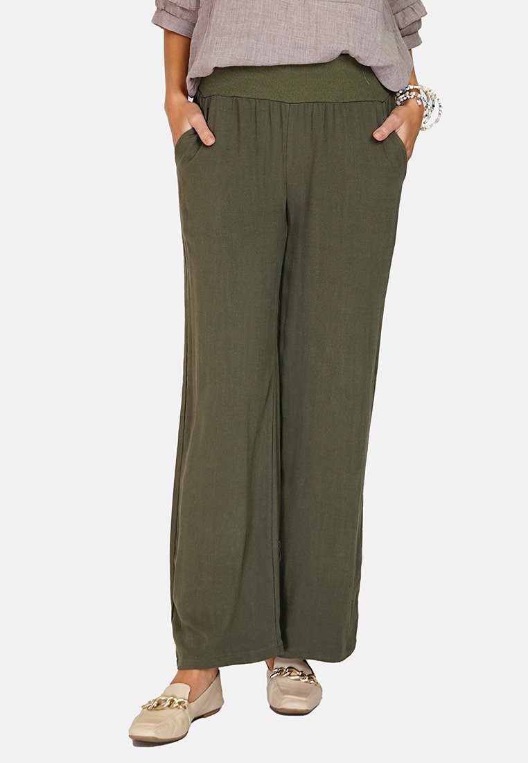 Le Jardin Du Lin Broek kaki