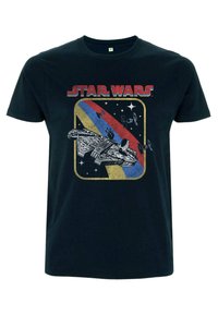 Star Wars STAR WARS RETRO  - Triko s potiskem - navy blue