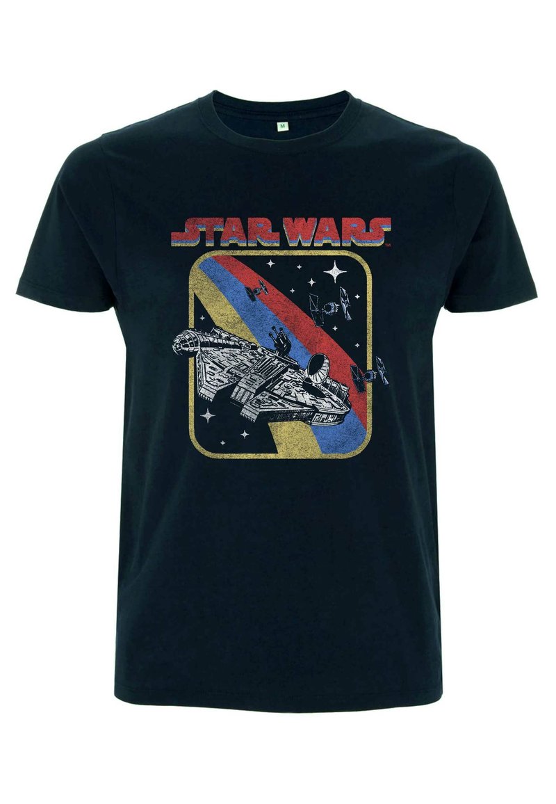 Star Wars STAR WARS RETRO  - Triko s potiskem - navy blue