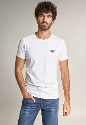 PALM  SLIM - T-shirt basic - White