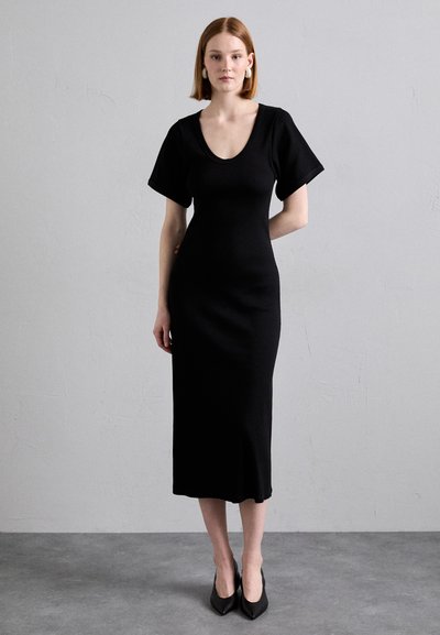 By Malene Birger ANAISSA - Žerzejové šaty - black