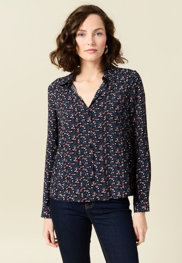 MIT LANGEN ÄRMELN - Hemdbluse - noir