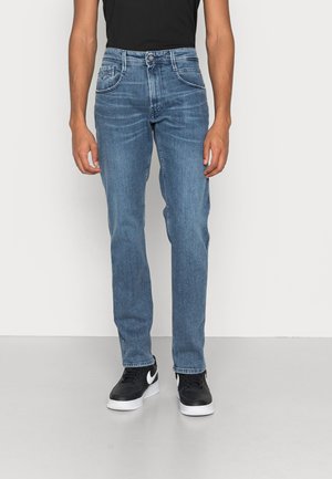 Jeans Straight Leg - blue denim