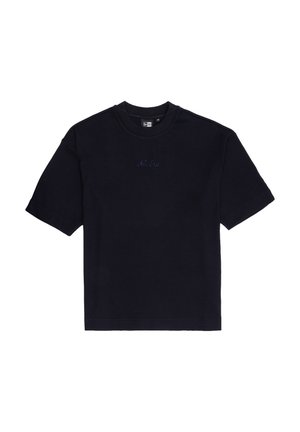 New Era, NEW ERA WAFFLE BOXY TEE - T-shirt basique - new era nvy
