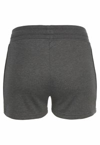 Bench Shorts - anthrazit-meliert-schwarz