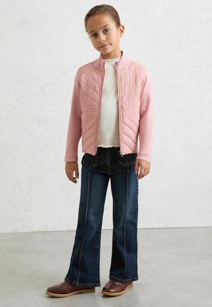 Reiss, HANSEL HYBRID QUILTED - Ľahká bunda - pink