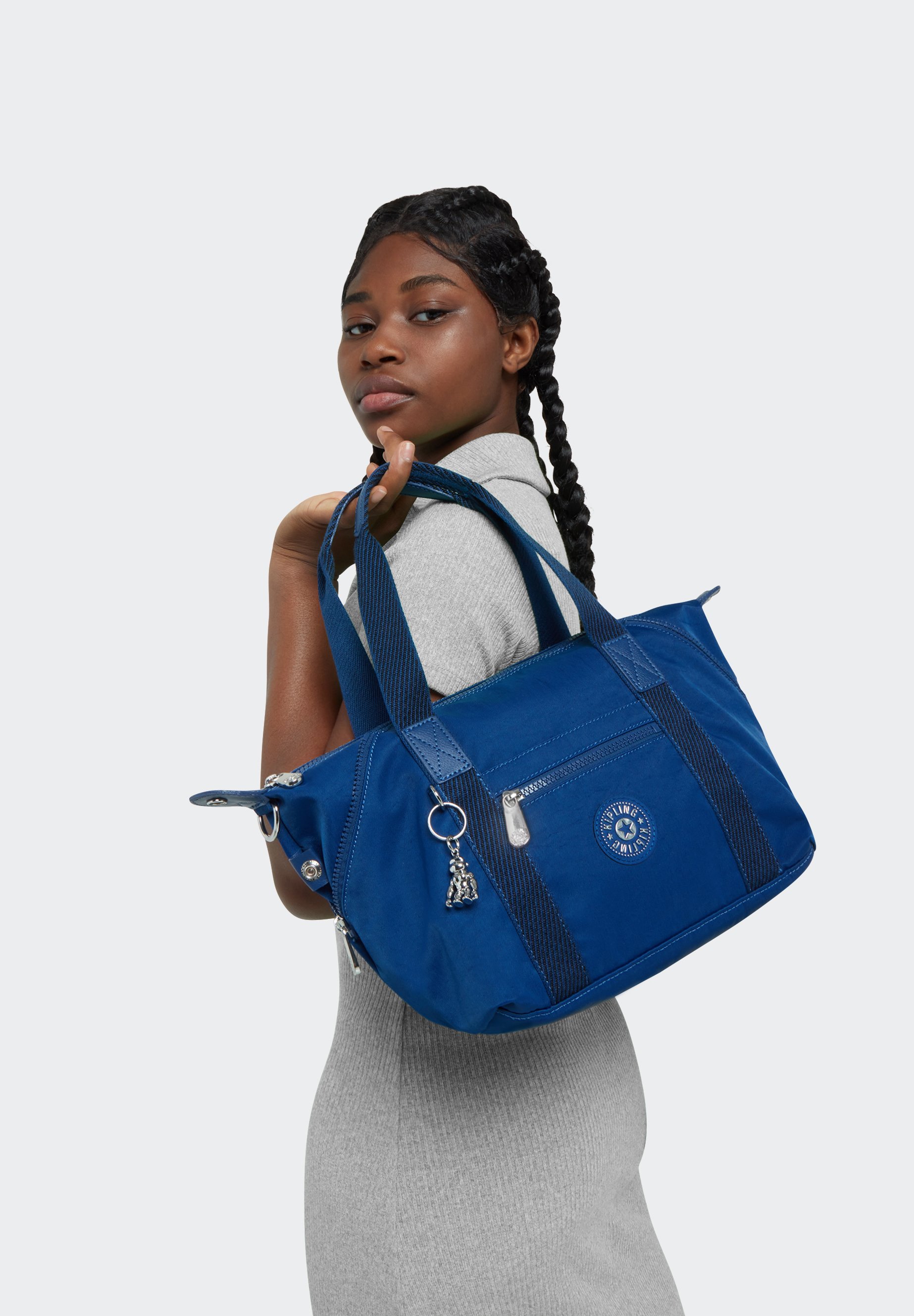 Kipling BASIC - Borsa a mano - admiral blue twill/blu scuro screziato -  Zalando.it