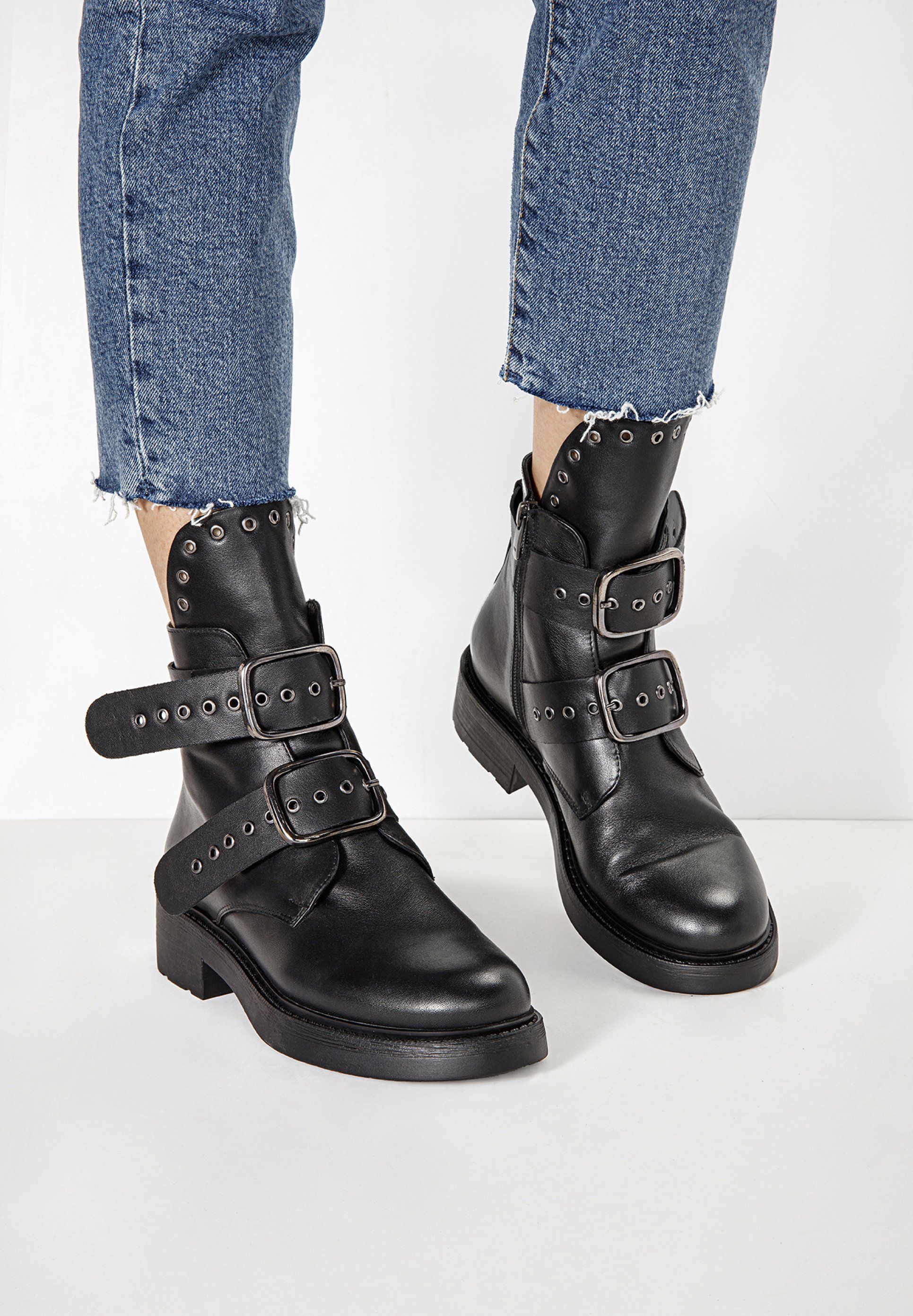Inuovo Stivaletti texani / biker - black blk/nero - Zalando.it
