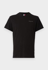 LINEAR CHEST TEE - T-shirt - bas - black