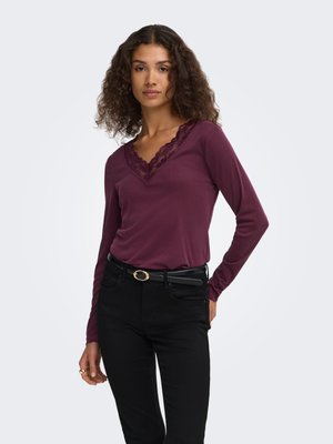 ONLY, TOP ONLIDA TOP - Langærmet T-shirt - port royale