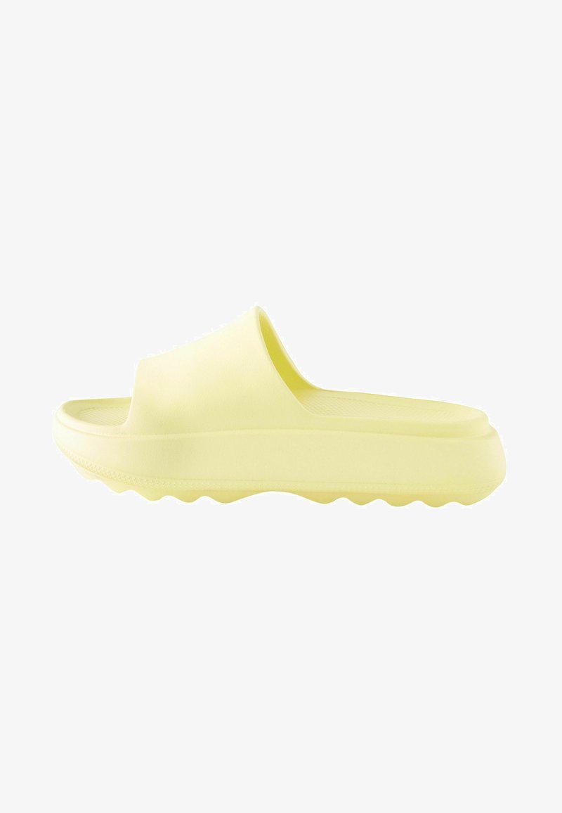 Next CHUNKY - Muiltjes - lemon yellow