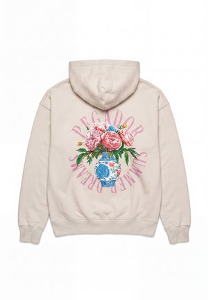 Pegador, OLARGUES OVERSIZED - Φούτερ με φερμουάρ - washed cream