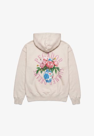 Pegador, OLARGUES OVERSIZED - Φούτερ με φερμουάρ - washed cream