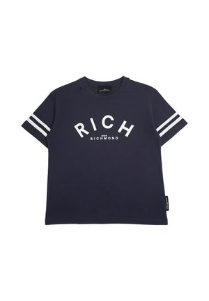 T-shirt con stampa - blu