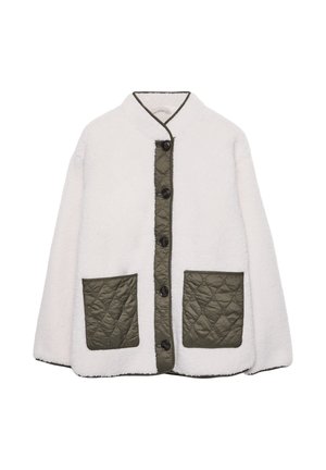 Giacca in pile - white
