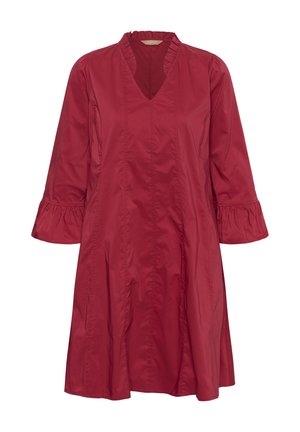 Culture, CUDAIVA ANTOINETT SHORT - Strickkleid - rio red