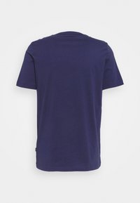 Puma LOGO TEE - Apdrukāts T-krekls - peacoat