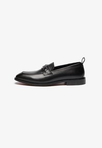 Zign - LEATHER - Slipper - black Thumbnail-Bild 1