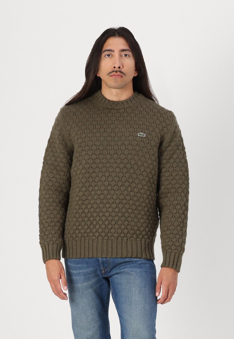 Lacoste Džemper - khaki