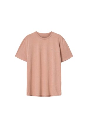 AllSaints, SAKA SHORT SLEEVE CREW - T-shirt basique - sunbaked pink