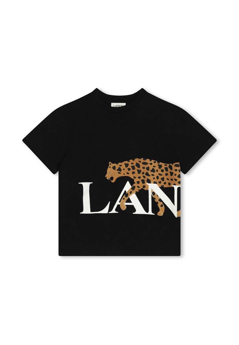 LANVIN T-shirt print zwart