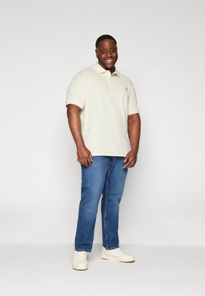 Polo Ralph Lauren Big & Tall THE ICONIC MESH POLO SHIRT - Polo majica - herbal milk