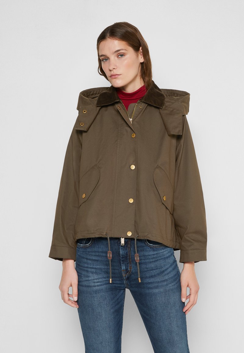 WEEKEND MaxMara SANDALO Winter jacket khaki green/khaki Zalando.de
