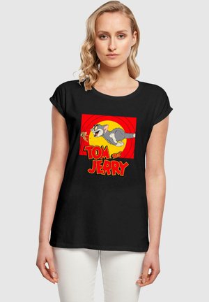 ABSOLUTE CULT TOM AND JERRY - CHASE SCENE - T-shirt print - black