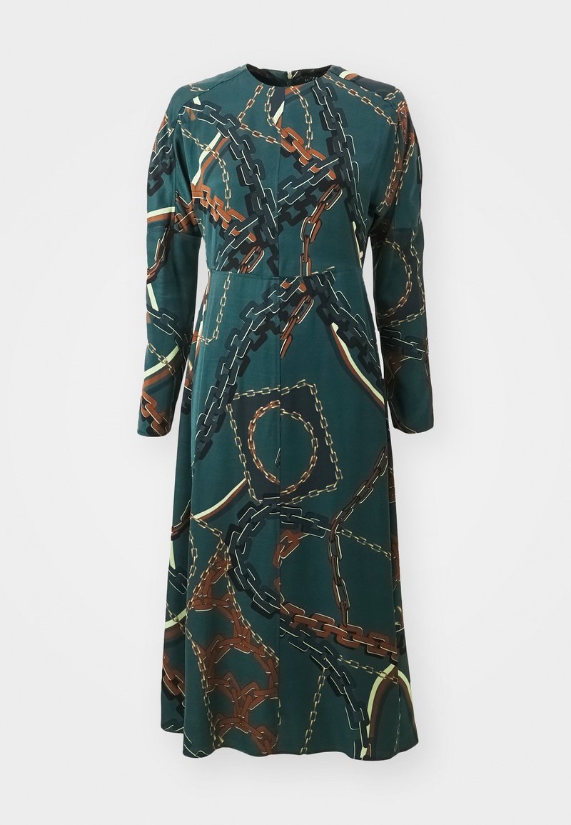 Marc Cain Etui-jurk donkergroen Marc Cain Etui-jurk donkergroen