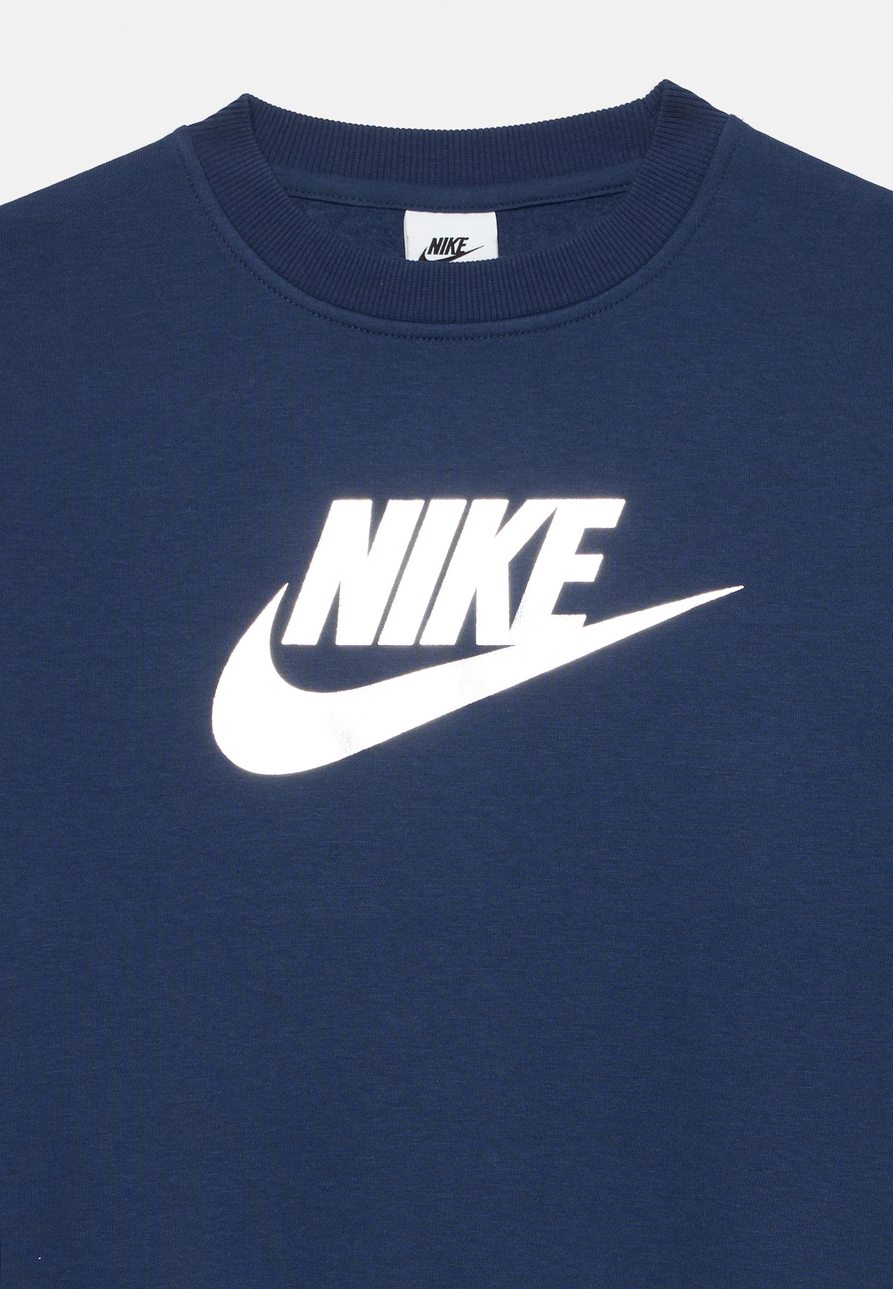 nike metallic futura crew sweatshirt