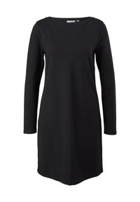 comma casual identity EN À RUBAN - Vestito di maglina - schwarz