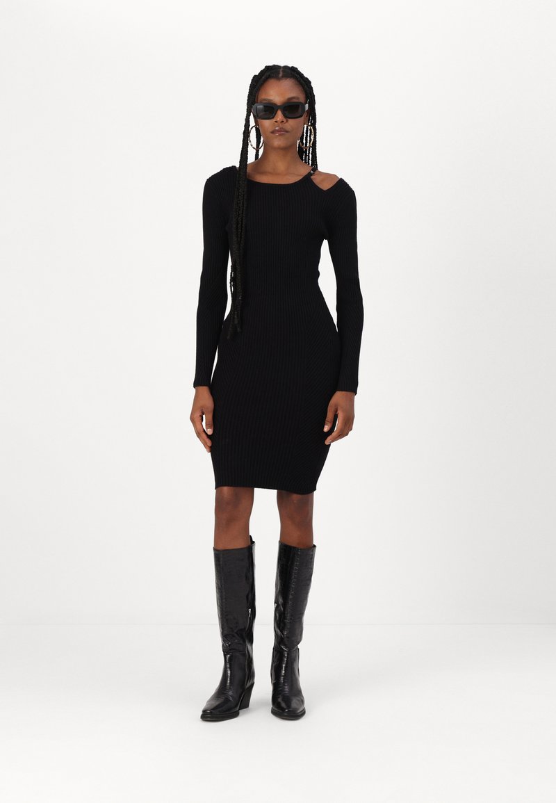 vest knit dress Susan Knit Vest Dress in Black M/L main image 0