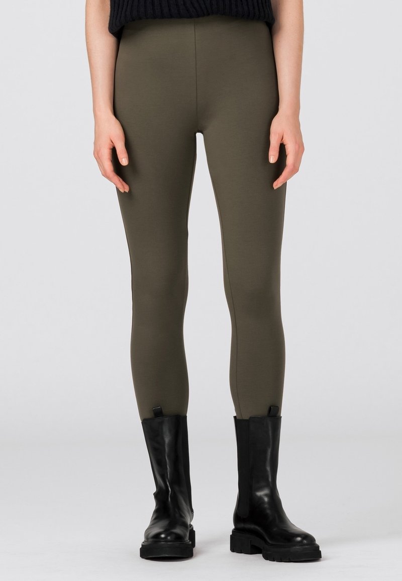 HALLHUBER Legging (type pantalon) - olive