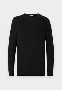 JJEEMIL CREW NECK - Strikkegenser - schwarz