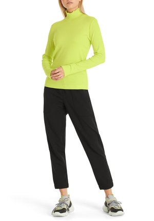 Long sleeved top - yellow lime