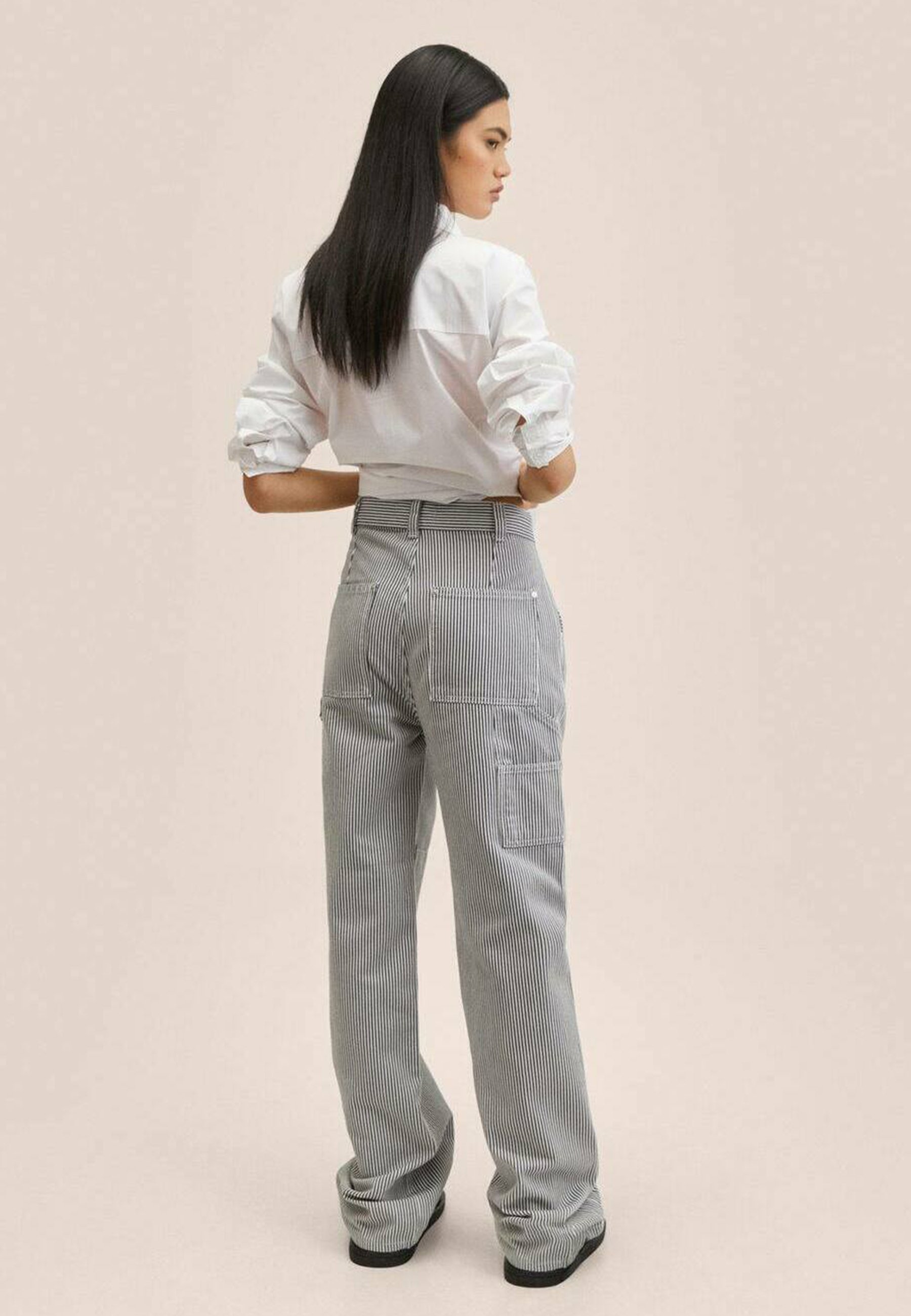 Mango KYOMI - Broek - sort/zwart - Zalando.nl