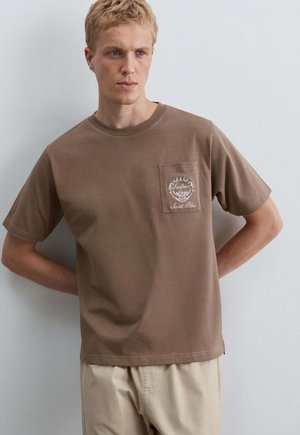 Scalpers, Camiseta estampada - brown