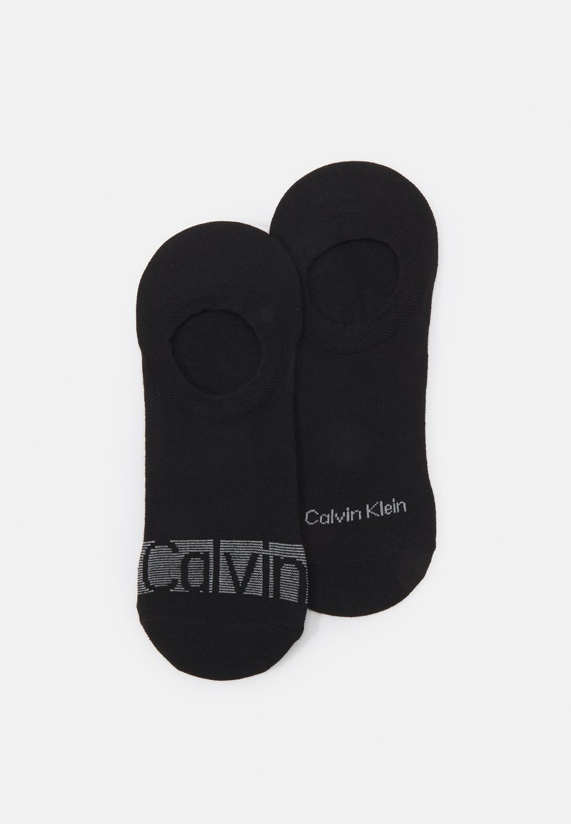 Calvin Klein Underwear MEN FOOTIE HIGH CUT 4 PACK Trainer socks