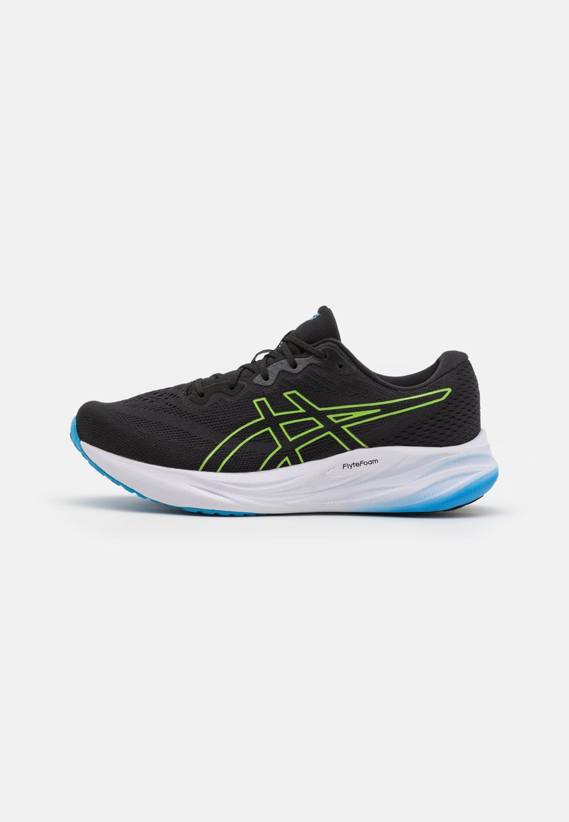 ASICS - GEL-PULSE 15 - Nøytrale løpesko - black/electric lime, Forstørre