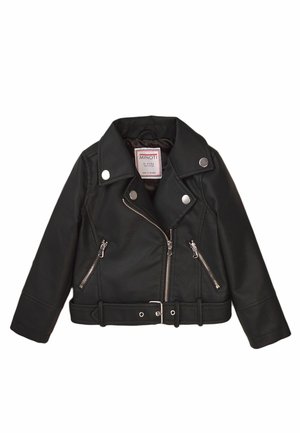 Giacca di pelle - black