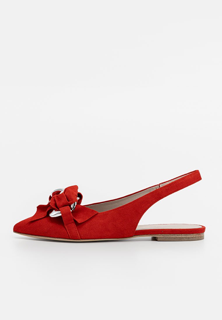 Kennel + Schmenger Slingback ballerina´s rood