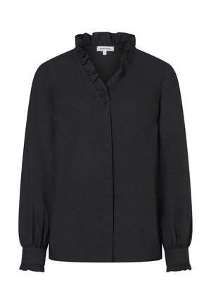 More & More, MORE & MORE FEMININE, SÜSSE RÜSCHENBLUSE - Button-down blouse - black