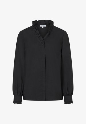 More & More, MORE & MORE FEMININE, SÜSSE RÜSCHENBLUSE - Hemdbluse - black