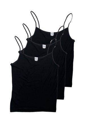 3 PACK - Maglietta intima - nero